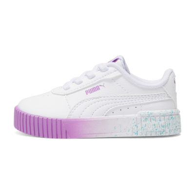 PUMA Carina 2.0 Fade Speckle Toddler Girls Sneakers