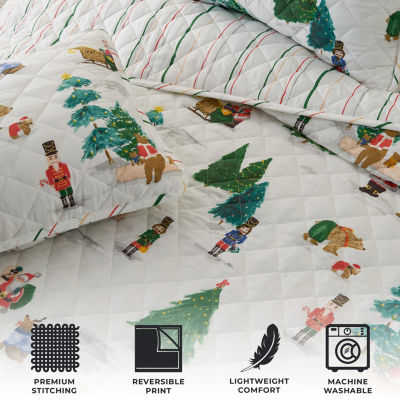 Linery Holiday Reversible Quilt Set