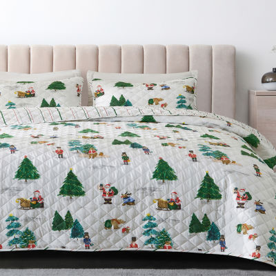 Linery Holiday Reversible Quilt Set