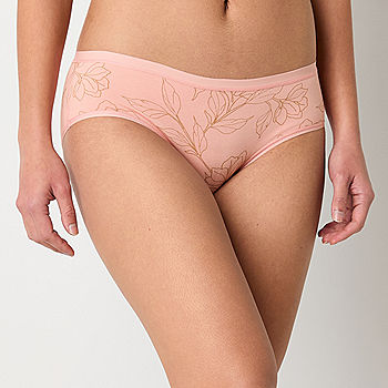 Ambrielle Everyday Thong with Lace Trim Panty - JCPenney
