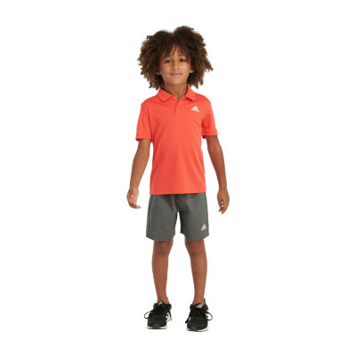 adidas Little Boys 2-pc. Short Set