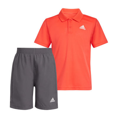 adidas Little Boys 2-pc. Short Set