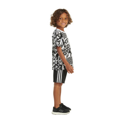 adidas Little Boys 2-pc. Short Set