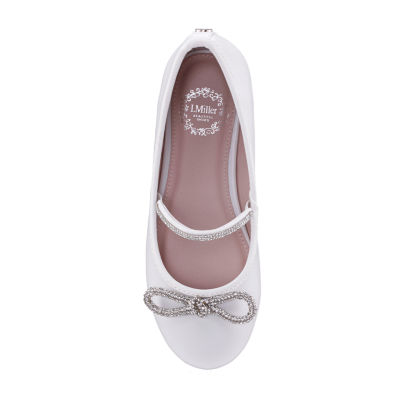 I. Miller Jaritza Little & Big Kid Girls Round Closed Toe Ballet Flats