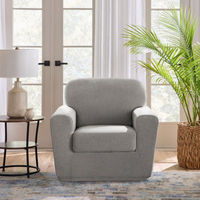 Sure Fit Cedar Stretch Chair Slipcover