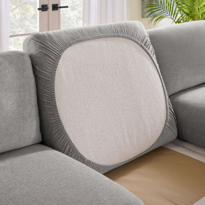 Sure Fit Cedar Sectional Cushion Sofa Slipcover