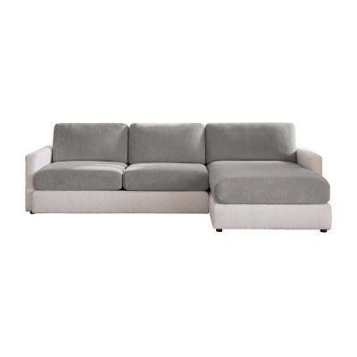 Sure Fit Cedar Sectional Cushion Sofa Slipcover