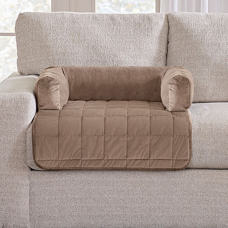 Sure Fit Pet Otis Bed Sofa Slipcovers, One Size, Brown