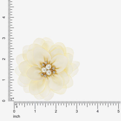 Bijoux Bar Glass Flower Brooch