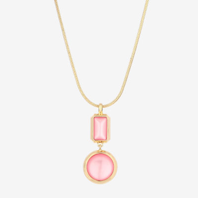 Liz Claiborne Womens 17 Inch Pendant Necklace