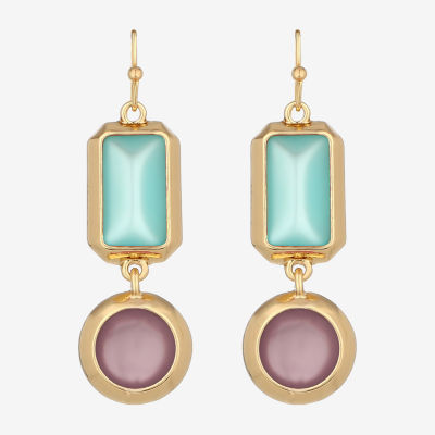 Liz Claiborne Womens Drop Earrings