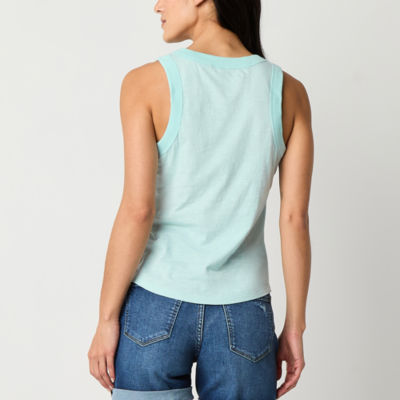 a.n.a Womens U Neck Sleeveless Tank Top
