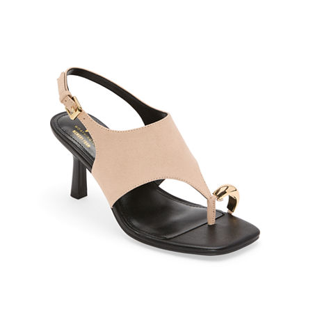 Worthington Womens Ruth Heeled Sandals, 7 Medium, Brown
