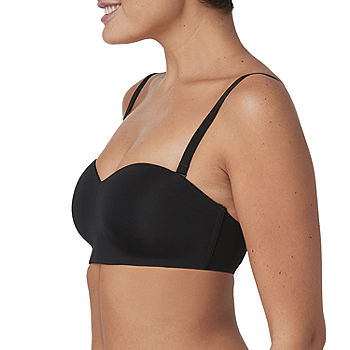 Maidenform Womens Seamless Molded Cup Hybrid Strapless Bandeau Bra :  : Clothing, Shoes & Accessories