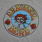 Grateful Dead Mens Crew Neck Short Sleeve Regular Fit Graphic T-Shirt