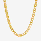 Made in Italy 14K Gold 20 Inch Hollow Box Chain Necklace