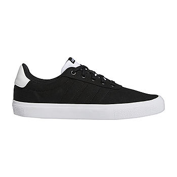adidas Vulc Raid3r Skateboarding Mens Sneakers, Color: Black White