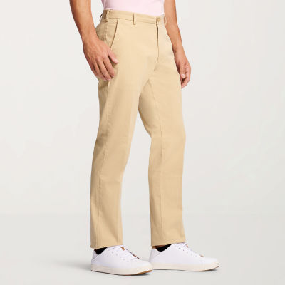 IZOD Salltwater Performance Mens Straight Fit Flat Front Pant