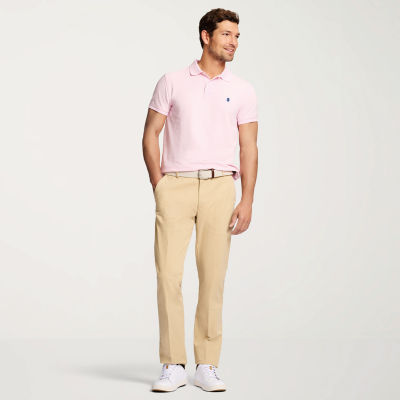 IZOD Salltwater Performance Mens Straight Fit Flat Front Pant