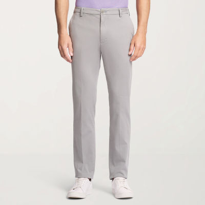 IZOD Saltwater Stretch Straight Fit Flat Front Chino Pant