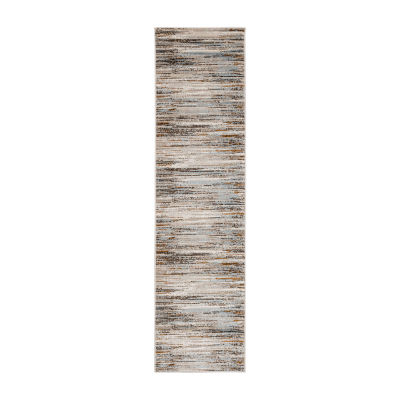 Mohawk Home Furie Stripe Machine Woven Indoor Rectangular Runner