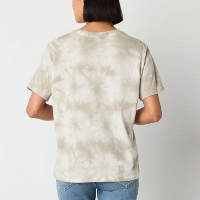 FITZ + EDDI Palm Springs Cropped T-Shirt - Women's T-Shirts in Charcoal