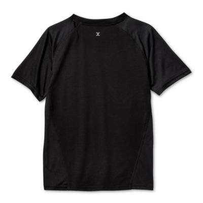 Xersion Little & Big Boys Moisture Wicking Everair Crew Neck Short Sleeve T-Shirt