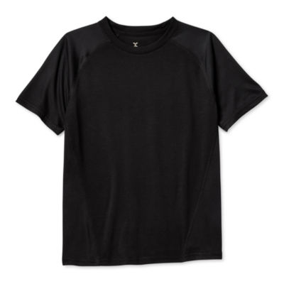  Xersion Mens Crew Neck Short Sleeve T-Shirt (Black