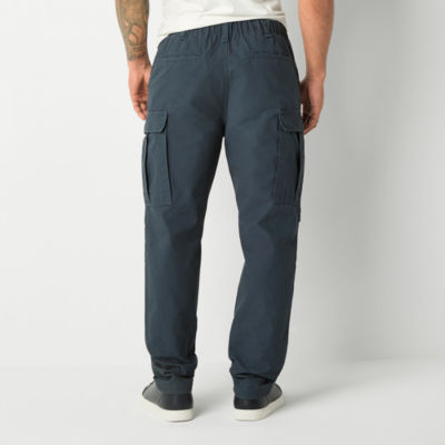 Frye and Co. Mens Drawstring Waist Relaxed Fit Cargo Pant