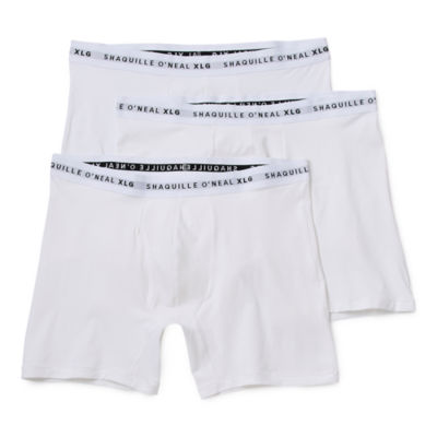 Shaquille O'Neal XLG Heiq Big and Tall Mens 3 Pack Boxer Briefs