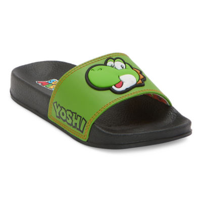 Ground Up Boys Yoshi Slide Slip-On Shoe, Color: Green - JCPenney