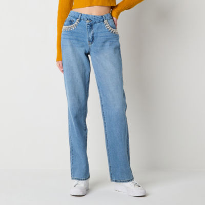 Juniors straight leg jeans sale