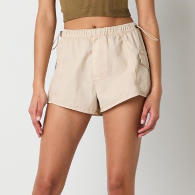 Arizona Womens Low Rise Pull-On Short Juniors