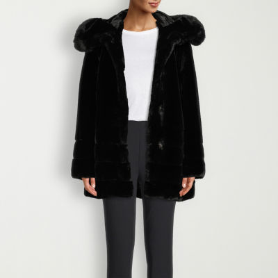 Women's fur lined outlet coat