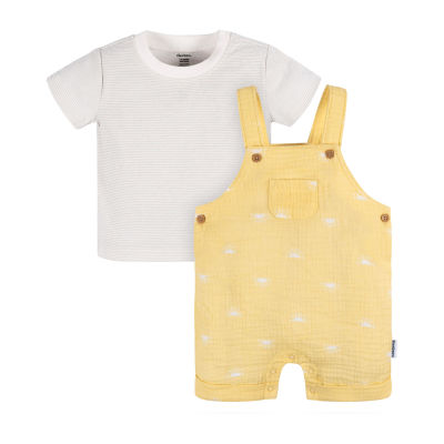 Gerber Baby Unisex 2-pc. Shortall Set