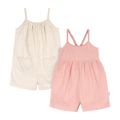 Gerber Toddler Girls 2-pc. Sleeveless Romper