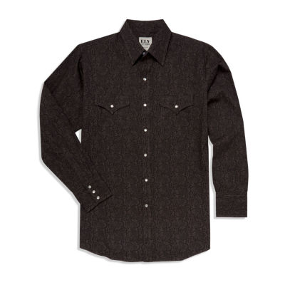 Ariat Big & Tall Twill Long-Sleeve Woven Shirt