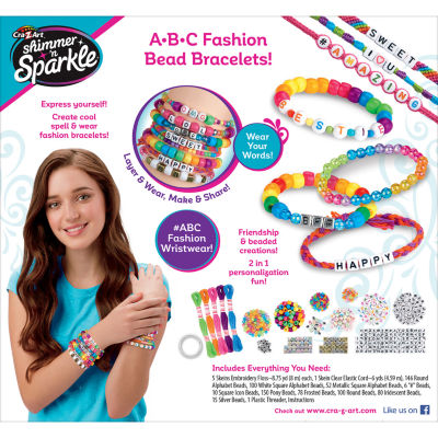 Cra-Z-Art Abc Fashion Bead Bracelets