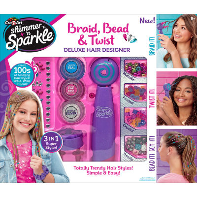 Cra-Z-Art Braid Bead & Twist Deluxe Hair Designer