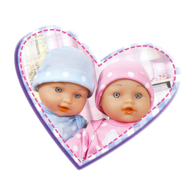 Lissi 11 Inch Twin Baby Dolls 10-pc. Doll