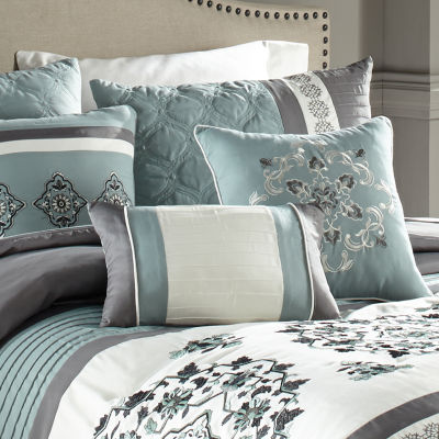 Riverbrook Home Alex 7-pc. Midweight Embroidered Comforter Set