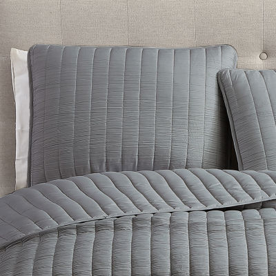 Riverbrook Home Moonstone 3-pc. Solid Quilt Set