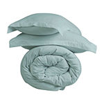 Swift Home Premium Ultra Soft Washed Crinkle Duvet Cover Set