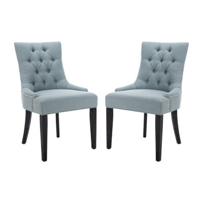 Abby Tufted Side Chair Set of Two