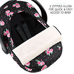 The Peanutshell Floral Rose Car Seat Covers