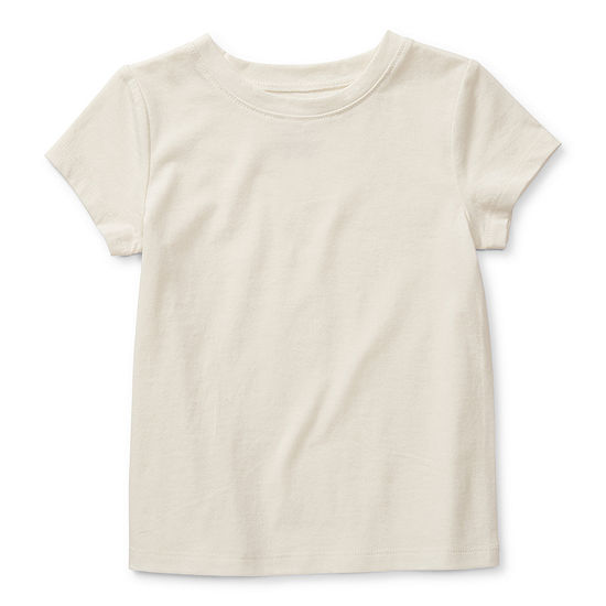 Okie Dokie Toddler Girls Crew Neck Short Sleeve T-Shirt
