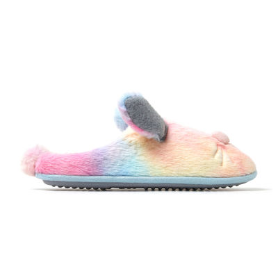 Dearfoams Unisex Bunny Womens Clog Slippers