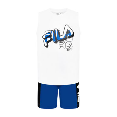 FILA Little Boys 2pc. Short Set JCPenney