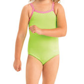 Little Dolfin Girls Confetti Toddler One Piece Swimsuit – Dolfin Swimwear