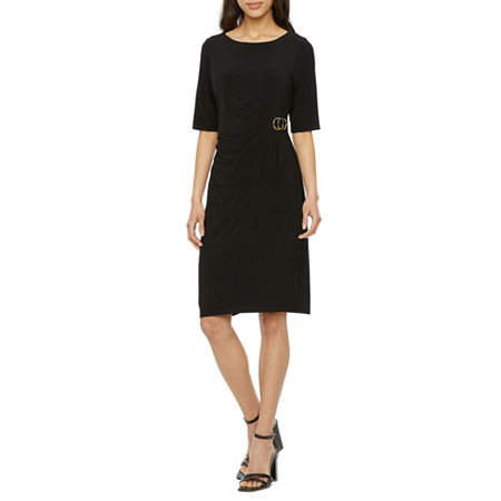  Jessica Howard Short Sleeve Sheath Dress